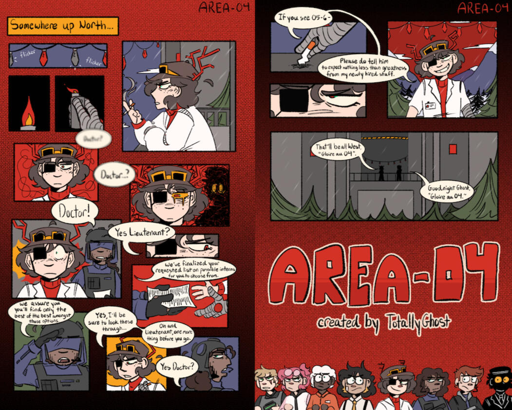 Area-04 Graphic Novel Concept